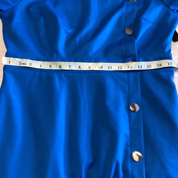 Royal blue knit dress - New York and Company - Picture 7 of 7